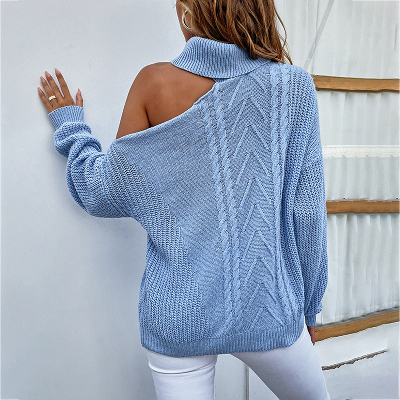Neuer Damen Pullover mit Polokragen – Locker & Stylisch
